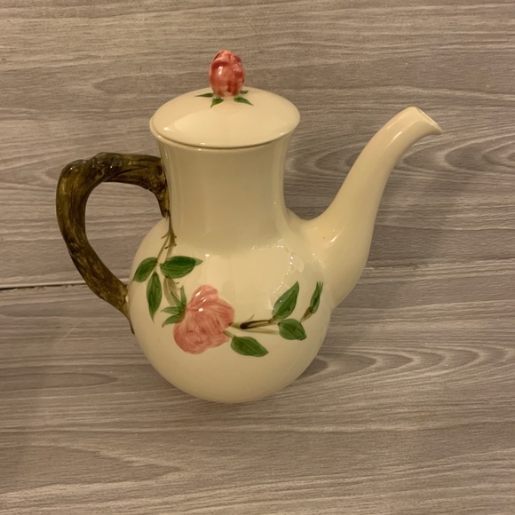 Franciscan Dining Franciscan Desert Rose Coffee Pot Wlidblack Tv